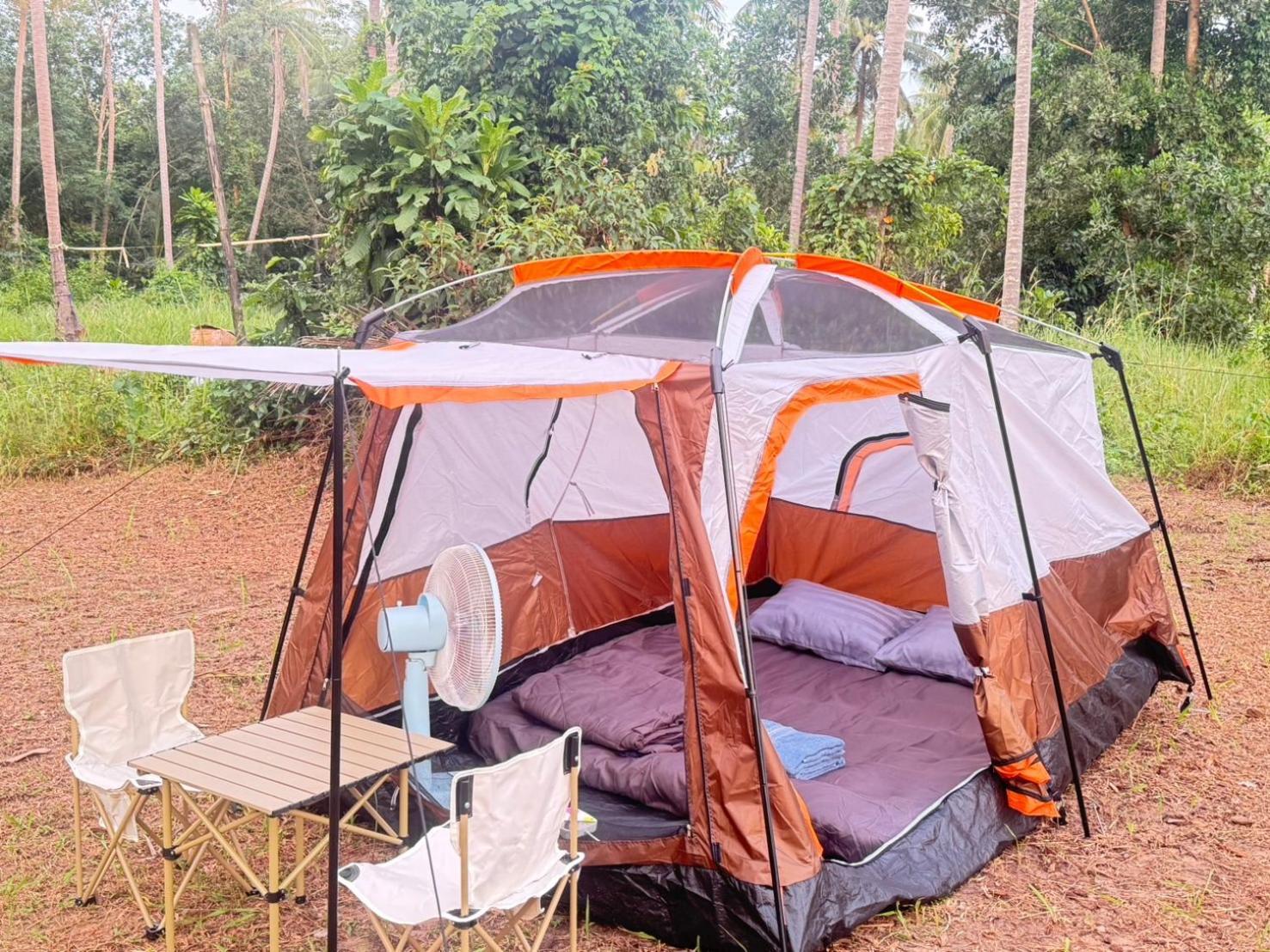 Tent Room At Tapao Beach Ko Kut Kültér fotó