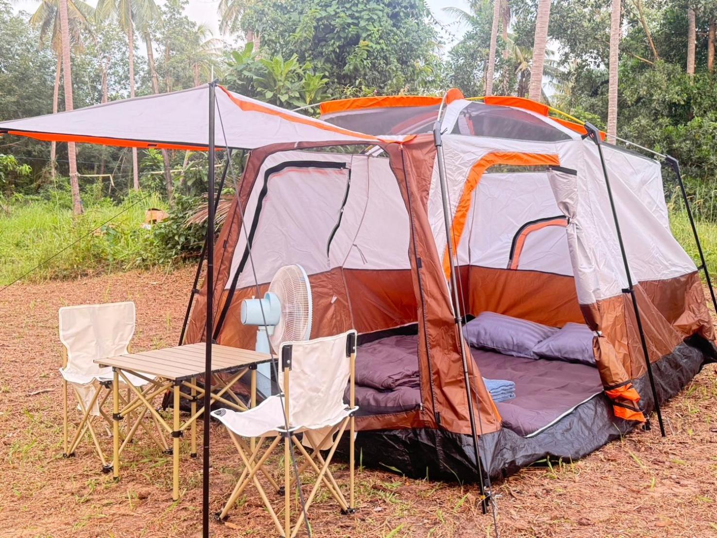 Tent Room At Tapao Beach Ko Kut Kültér fotó
